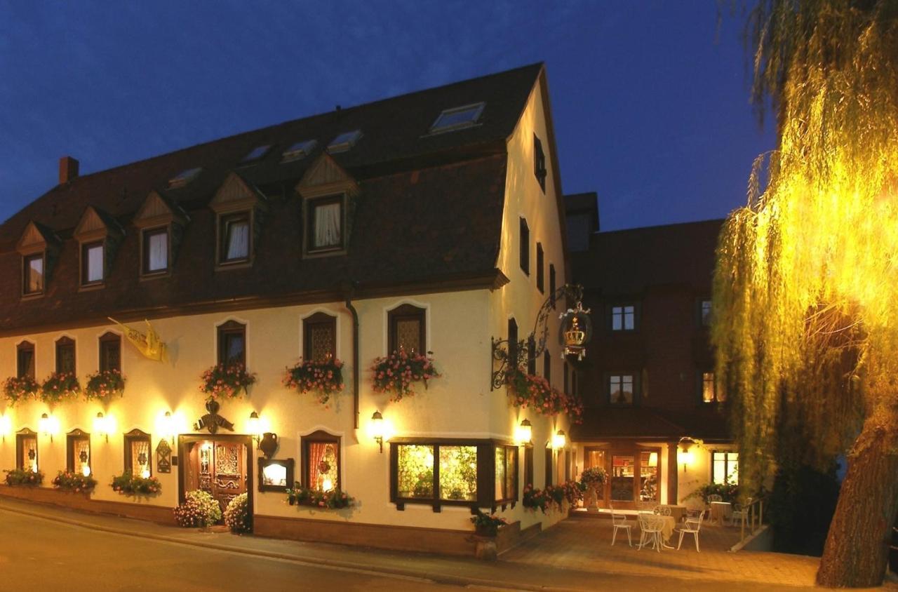 Hotel Krone Laudenbach  Exterior foto